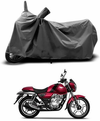 DeepShakshi AUTOMOTIVE Two Wheeler Cover for Bajaj(V15, Grey)