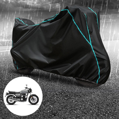 CODOKI Waterproof Two Wheeler Cover for Honda(Hness CB350, Black)