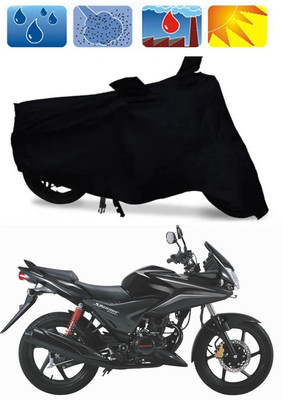 AUTOCAD Waterproof Two Wheeler Cover for Honda(CBF Stunner, Black)