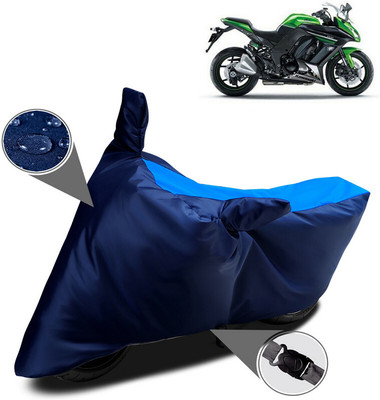 APNEK Waterproof Two Wheeler Cover for Kawasaki(Ninja 1000, Blue)