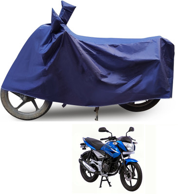 Euro Care Waterproof Two Wheeler Cover for Bajaj(XCD 125cc, Blue)