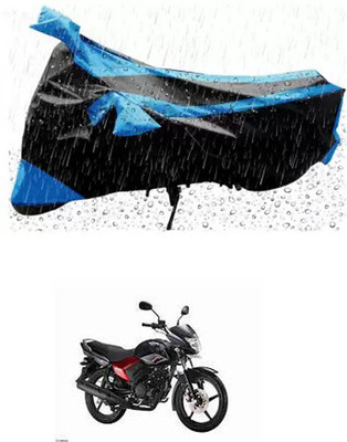 RONISH Waterproof Two Wheeler Cover for Yamaha(Saluto, Blue)