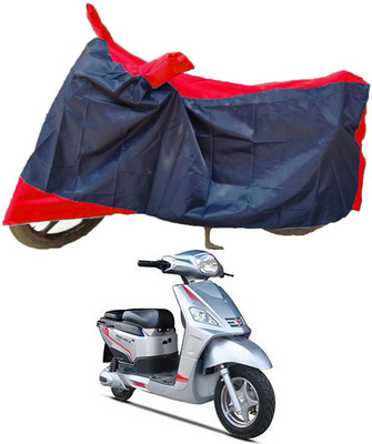 MMSSTAR Waterproof Two Wheeler Cover for Hero(Electric NYX e5, Red, Blue)
