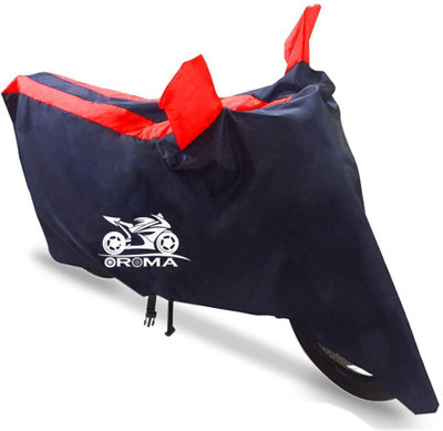 OliverX Waterproof Two Wheeler Cover for Bajaj(Pulsar 200 NS DTS-i, Blue, Red)