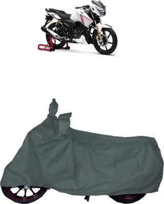 UKIGAL Two Wheeler Cover for TVS(BS6, Grey)