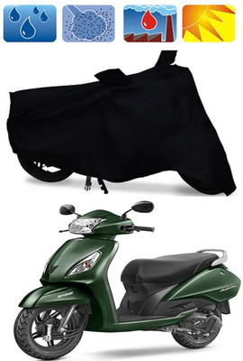 RTS COLLECTIONS Waterproof Two Wheeler Cover for TVS(Jupiter Grande BS6, Black)