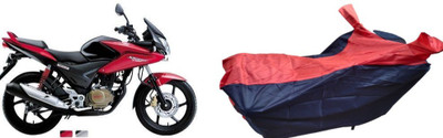 malti Two Wheeler Cover for Honda(CBF Stunner, Red, Blue)