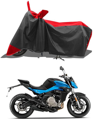 KEDIT Two Wheeler Cover for 22Motors(650 NK, Red)