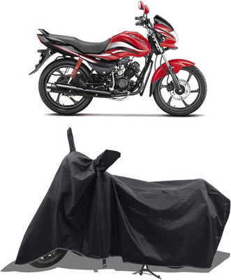KANISHA ENTERPRISES Waterproof Two Wheeler Cover for Hero(Passion Pro, Black)