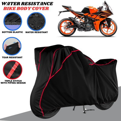BigFly Two Wheeler Cover for KTM(RC 200, Blue, Red)