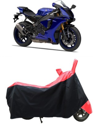 Coxtor Waterproof Two Wheeler Cover for Yamaha(YZF R1M BS6, Red)