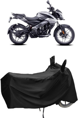 Autoprime Two Wheeler Cover for Bajaj(Pulsar NS125, Black)
