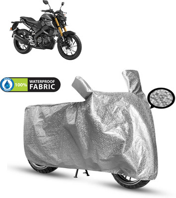 CODOKI Waterproof Two Wheeler Cover for Yamaha(MT 15 New, Silver)