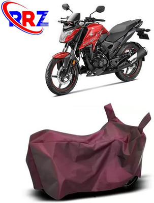 RRZ Waterproof Two Wheeler Cover for Bajaj(Blade 125, Maroon)