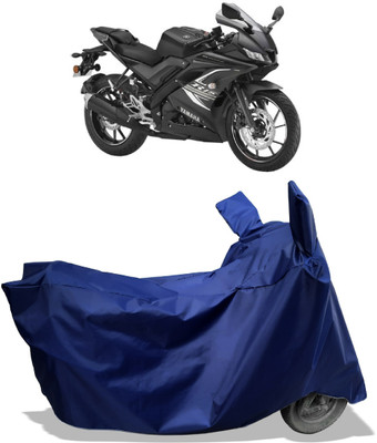 Amexride Two Wheeler Cover for Yamaha(YZF R15 V3.0, Blue)