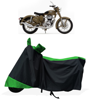 Tricway Two Wheeler Cover for Royal Enfield(Classic Desert Storm, Multicolor)