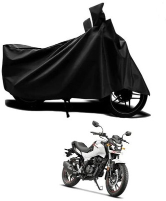 JVBRANGI Waterproof Two Wheeler Cover for Hero(Xtreme 200R, Black)