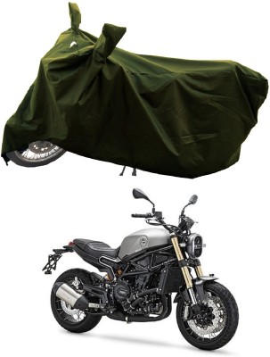 GROFATIK Two Wheeler Cover for Benelli(Leoncino 800, Green)