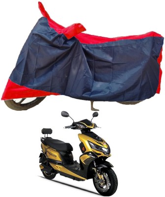 Mdstar Waterproof Two Wheeler Cover for Okinawa(Praise, Red, Blue)