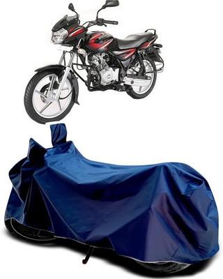 AASHTIK MART Two Wheeler Cover for Bajaj(Discover 125 DTS-i, Blue)