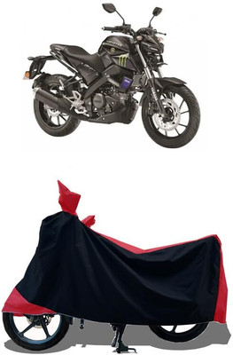 AASHTIK MART Two Wheeler Cover for Yamaha(MT-15, Red)