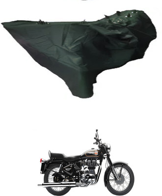 ZEDTEEK Waterproof Two Wheeler Cover for Royal Enfield(Black)