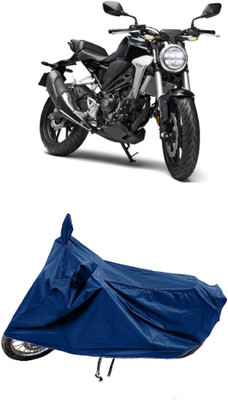SPECTUS Two Wheeler Cover for Honda(CB300R, Blue)