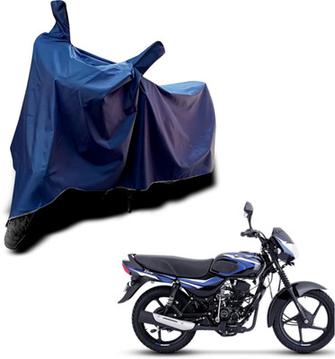 KEDIT Two Wheeler Cover for Bajaj(CT110, Blue)