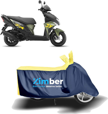 AutoRash Two Wheeler Cover for Yamaha(Ray ZR, Yellow, Blue)