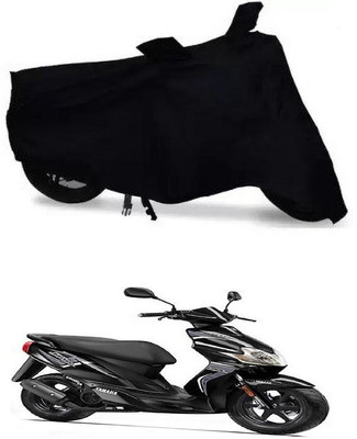 THE REAL ARV Waterproof Two Wheeler Cover for Yamaha(Jog R, Black)