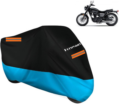 Horseyaart Waterproof Two Wheeler Cover for Kawasaki(W800, Blue)