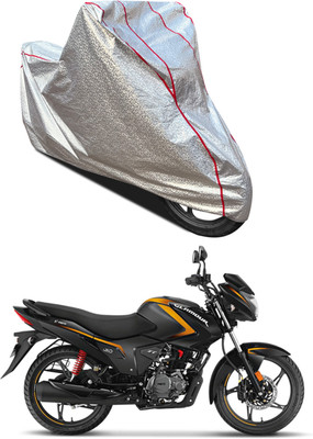 GOSHIV-car and bike accessories Waterproof Two Wheeler Cover for Hero(Glamour FI, Silver)