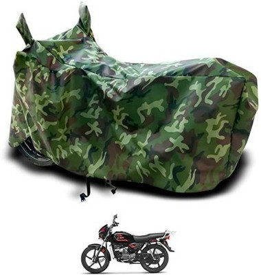 jauli Two Wheeler Cover for Hero(Splendor Plus, Green)