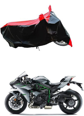 VESMEI Two Wheeler Cover for Kawasaki(Ninja H2 BS6, Red)