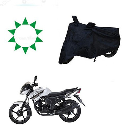 DeepShakshi AUTOMOTIVE Waterproof Two Wheeler Cover for Yamaha(SZ-S, Black)