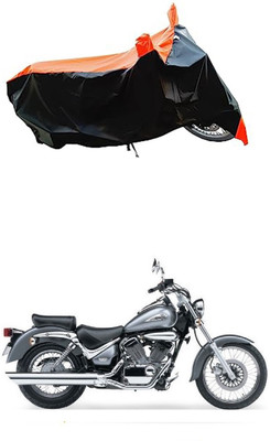 VESMEI Two Wheeler Cover for Suzuki(Intruder 250, Orange)
