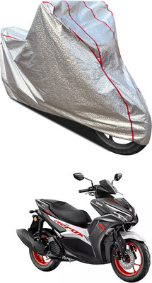 GOSHIV-car and bike accessories Waterproof Two Wheeler Cover for Yamaha(Silver)