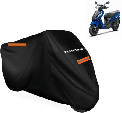 Horseyaart Waterproof Two Wheeler Cover for Suzuki(Hayate EP, Black)