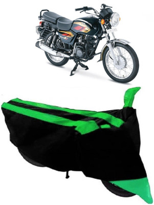 DeepShakshi AUTOMOTIVE Two Wheeler Cover for TVS(Max 4R, Green)