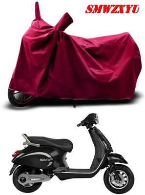 SK AUTO Waterproof Two Wheeler Cover for EeVe(Maroon)