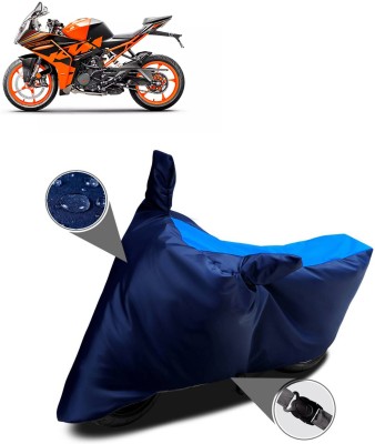 CODOKI Waterproof Two Wheeler Cover for KTM(RC 200 BS6, Blue)