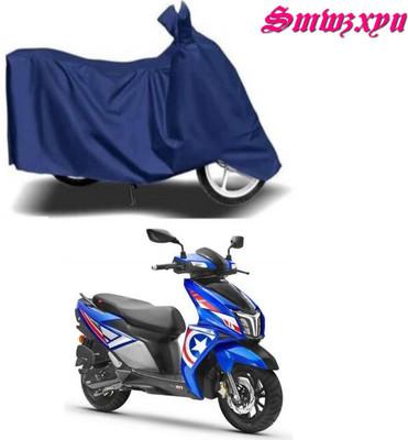 smwzxyu Waterproof Two Wheeler Cover for TVS(Ntorq 125, Blue)