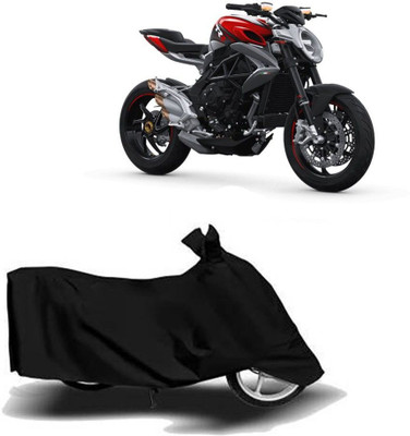 DeepShakshi AUTOMOTIVE Waterproof Two Wheeler Cover for MV Agusta(Brutale, Black)