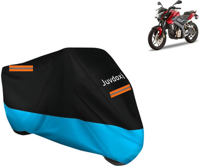 Juvdoxj Waterproof Two Wheeler Cover for Bajaj(Pulsar 180NS BS6, Blue)
