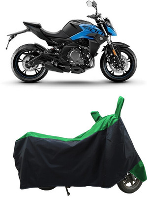 Coxtor Waterproof Two Wheeler Cover for CFMoto(400NK, Green)
