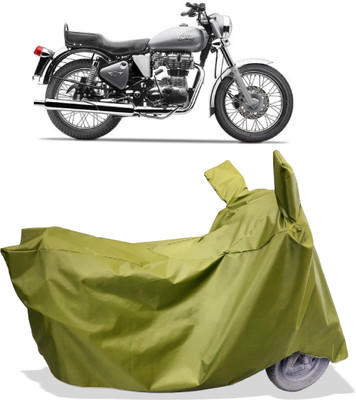 Amexride Two Wheeler Cover for Royal Enfield(Electra 5S, Maroon)