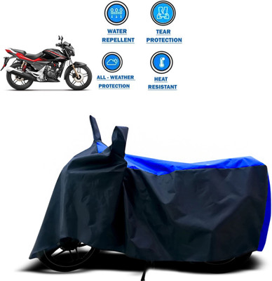 CODOKI Waterproof Two Wheeler Cover for Hero(CBZ Extreme, Blue)