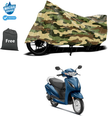 PAGORA Waterproof Two Wheeler Cover for Honda(Activa 6G, Yellow)