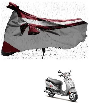 MISSION COLLECTION Waterproof Two Wheeler Cover for Hero(Moto Corp Duet, Maroon)