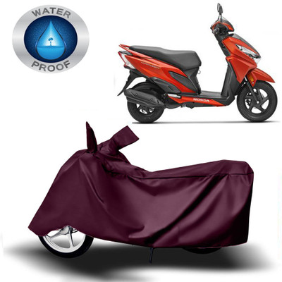 DeepShakshi AUTOMOTIVE Waterproof Two Wheeler Cover for Honda(Grazia, Maroon)